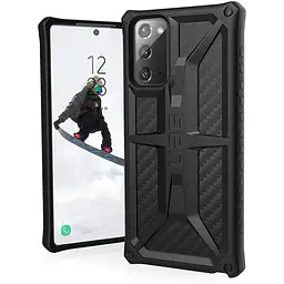 Оригінальний протиударний чохол UAG Monarch для Samsung Galaxy Note 20 (6.7") Carbon Fiber 212191114242 - мініатюра 9