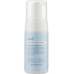 Уцінка. Гіпоалергенна пінка, що очищає, з бета-глюканом Klairs Rich Moist Foaming Cleanser 100 мл 