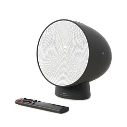 Портативна bluetooth колонка Remax RB-H9 mini TWS з LED підсвічуванням та пультом чорний