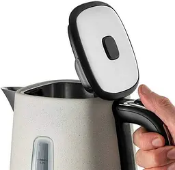 Russell Hobbs Електрочайник Luna Stone, 1.7л, метал, під камінь, бежевий - мініатюра 5
