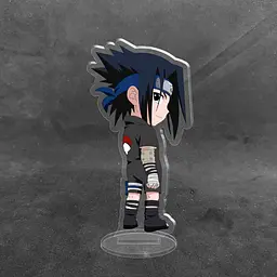 Акрилова колекційна фігурка Аніме: Чібі Chibi Naruto (Наруто) Саске Учіха 10 см - мініатюра 2