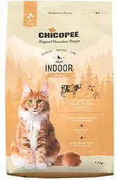 Сухий корм Chicopee (Чикопи) CNL Cat Adult Indoor Beef 15 кг з яловичиною для котів, що проживають в приміщенні