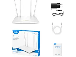 Бездротовий маршрутизатор (роутер) CUDY WR1200 - мініатюра 5