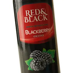 Сироп Red&Black Ожина 0.7 л - мініатюра 5