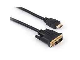Кабель Vinga HDMI to DVI 24+1 1.8m (VCPHDMIDVI1.8)