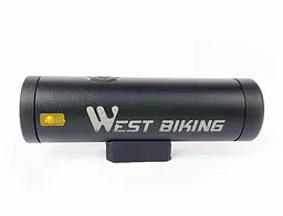 Велосипедна фара передня West Biking YP0701332 1хT6 Led 500 Lm USB 2000 mAh 10.7х4х3.1 см (G0000932) - мініатюра 2