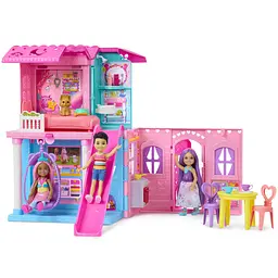 Портативний будиночок Barbie з лялькою Челсі (JFW49)