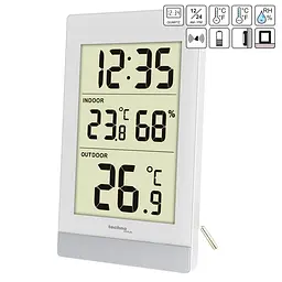 Термогігрометр Technoline WS7039 White - мініатюра 3