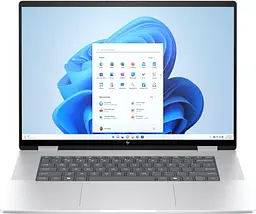 HP Ноутбук Envy x360 16-ac0003ru 16" WUXGA IPS Touch, Intel U5-125U, 16GB, F512GB, UMA, Win11, серебристый