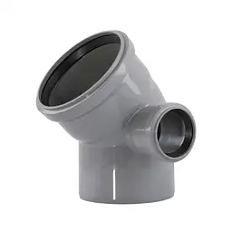 Коліно TA Sewage 2 пл 110x100х45 + 50х90 ° (праве) SD00051455