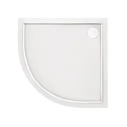 Душовий піддон Qtap Robin 301112 100x100x12 см + сифон Білий - мініатюра 3
