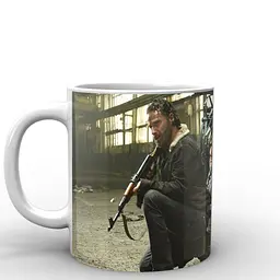 Кухоль GeekLand The Walking Dead Рік та Деріл WD.02.015 330 мл білий - мініатюра 2