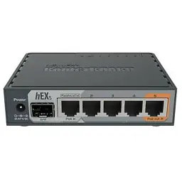 Маршрутизатор Mikrotik hEX S (RB760IGS) - мініатюра 2