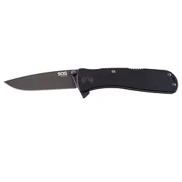 Ніж SOG Twitch II Wood Handle Чорний - мініатюра 2