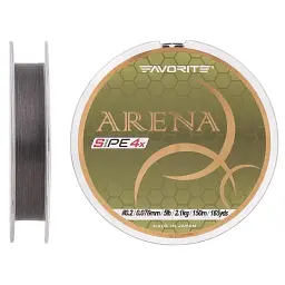 Шнур Favorite Arena PE 4x 150m 0.2/0.076mm 5lb/2.1kg Silver Gray (1693.10.89)