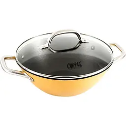 Каструля Gipfel Select Orange з кришкою 3 л 26х9.5 см (2145)