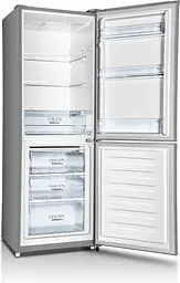Холодильник Gorenje з нижньою морозильною камерою, 161х55х56см, 2 двері, 160(78)л, А+, механіч. упр. , Зона св-ті, сірий - мініатюра 3
