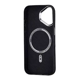 Чохол Luxo Free Air CarBon with MagSafe iPhone 17 Black - мініатюра 3