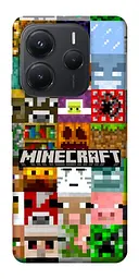 Чохол Demsky Minecraft collage для Xiaomi Redmi Note 14 5G