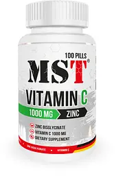 MST® Вітамін С 1000 мг плюс Цинк - 100 таблеток