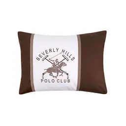 Наволочки Beverly Hills Polo Club - BHPC 029 Brown 50x70 (2 од) - мініатюра 2