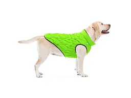 Курточка для тварин Collar AiryVest UNI двостороння M 48 салатово-чорна (2560) - мініатюра 4