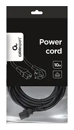 Кабель живлення Cablexpert PC-186-VDE-10M (С13), VDE, черний, 10 м (PC-186-VDE-10M) - мініатюра 4