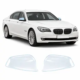 Антигравійна захисна бронеплівка за лекалами для BMW 7 Series F01/F02 2008-2015 - дзеркала