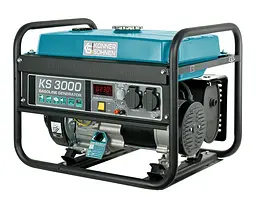 Konner & Sohnen Генератор бензиновий KS 3000, 230В, 3кВт, ручний запуск, 41.5кг - мініатюра 4