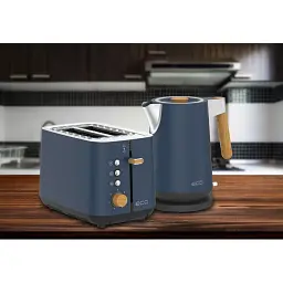 Тостер ECG ST 2768 Timber Petrol - мініатюра 4