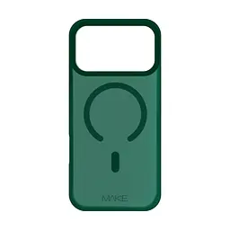 Чохол MAKE Apple iPhone 17 Pro Max Silicone Aura Magnet Forest Green - мініатюра 5