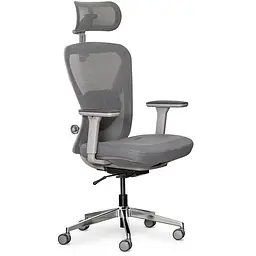 Кресло Mealux Q1 Air Fabric Grey (арт. HF Q-1 F/G)