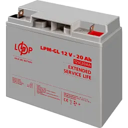 Акумулятор LogicPower GEL 12V [12V/20Ah/240Wh] [5214] [109029] - мініатюра 3