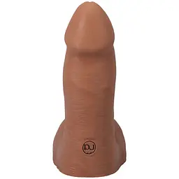 Фалоімітатор Doc Johnson The Realistic Cock ULTRASKYN 5 дюймів Caramel - мініатюра 3