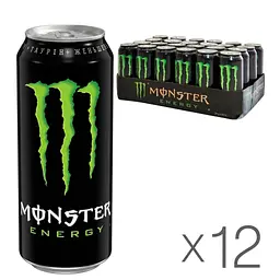 Напій енергетичний безалкогольний Monster Energy з/б 0.5 л 12 шт.