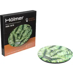 Ваги кухонні Holmer HSK-1818 круглі зелені (HSK-1818) - мініатюра 7