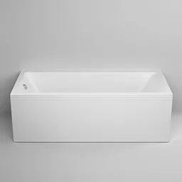 Ванна акрилова Am.Pm Gem 180x80 см білий W90A-180-080W-A, Білий - мініатюра 6
