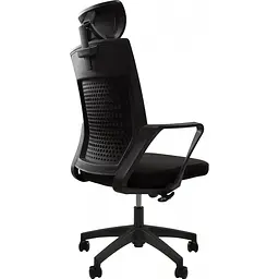 Офісне крісло GT Racer B-114H Black [123050] - мініатюра 3