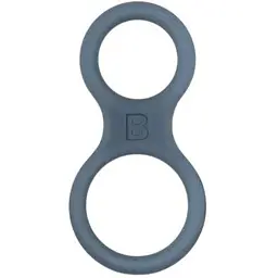 Кільце ерекційне Boners Classic Cock Ball Ring 10.5 см сірий