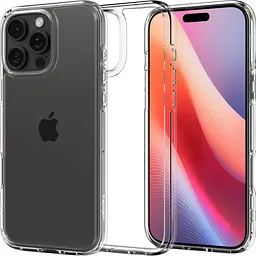 Чохол Spigen Ultra Hybrid для Apple iPhone 16 Pro Crystal Clear (ACS08121) [117150] - мініатюра 4