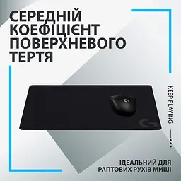 Ігрова поверхня Logitech G240 Black (943-000785) [154540] - мініатюра 6