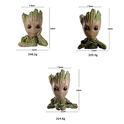 Набір горщиків для квітів та канцелярії Грут Groot G1 G2 G3 - мініатюра 3
