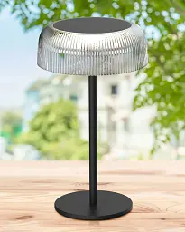 Світильник вуличний портативний Goldlux 329912 Trypolis LED 1x2W 2700K 180Lm IP44 чорний - мініатюра 2