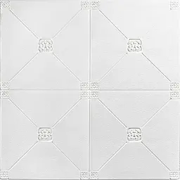 Самоклеюча декоративна стельова стінна 3D панель Sticker Wall 700x700x4.5мм Плитка 164 SW-00000181