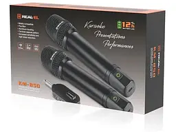 Караоке-мікрофон REAL-EL KM-850 (EL121900002) - мініатюра 8