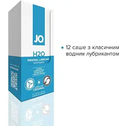 Набір лубрикантів Foil Display Box - JO H2O Lubricant - Original - 12 x 10ml - мініатюра 2
