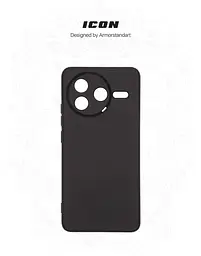 Чехол ArmorStandart ICON для Xiaomi Poco F7 Pro Camera cover Black (ARM80361) - мініатюра 3