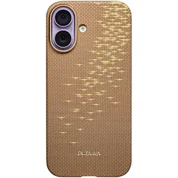 Чохол Pitaka Ultra-Slim для Apple iPhone 17 Golden Glint (KI1701AG) [162391]