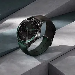 Ремінець шкіряний Tamister для годинника Xiaomi Watch 2/ 2Pro/ S4/ S3/ S2/ S1 22 мм Black-green - мініатюра 6