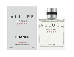Оригінал Chanel Allure homme Sport Cologne 50 мл Одеколон